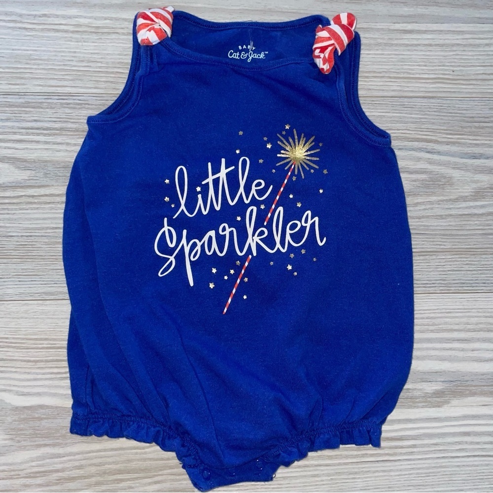 ⭐Cat & Jack Baby Girls Summer Romper 3–6 Months⭐